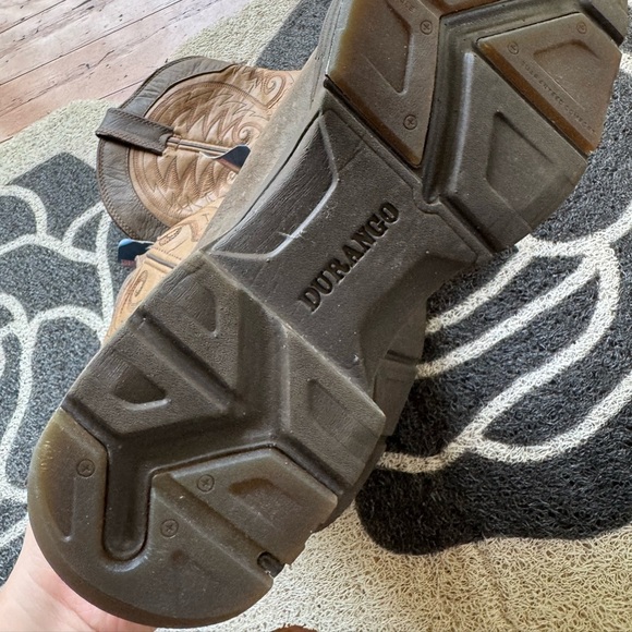 Durango Dark Brown Leather Boots - Picture 5 of 7